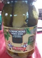 Mängden socker i Cornichons Aigres-Doux