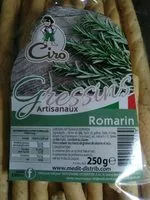 Mängden socker i I Grissini - les Artisanaux - romarin