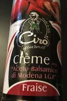 Mängden socker i Crème de vinaigre balsamique fraise