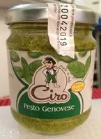 Mängden socker i Pesto genovese