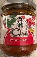 Mängden socker i Pesto rosso