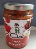 Mängden socker i Sauce Bolognese