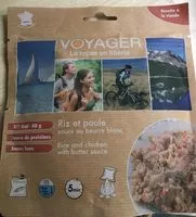 Mängden socker i Riz et poule sauce au beurre blanc