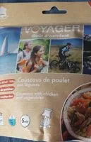 Mängden socker i Couscous de Poulet aux Légumes