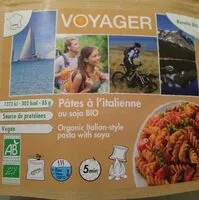 Mängden socker i Voyager pâtes à l'italienne au soja