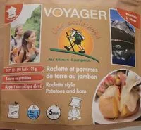 Mängden socker i Raclette et pomme de terre au jambon