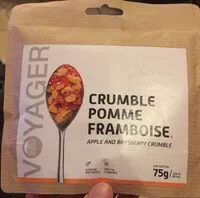 Mängden socker i Crumble Pomme Framboise