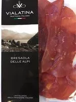 Mängden socker i Bresaola delle alpi
