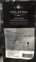Mängden socker i Grissino gusto classico