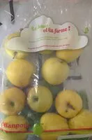 Mängden socker i Pommes Golden Delicious