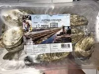 Mängden socker i Huîtres creuses
