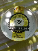 Mängden socker i Sorbet à la poire williams 70% de fruit LA BELLE AUDE, pot de