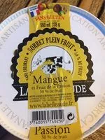 Mängden socker i Sorbet