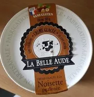 Mängden socker i Crème glacée à la noisette
