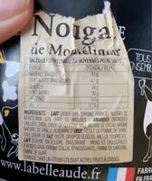 Mängden socker i Glace nougat