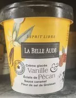 Mängden socker i Creme glacée vanille éclats de pécan