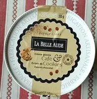 Mängden socker i Crème glacée Café et Éclats de Cookies Sauce Chocolat
