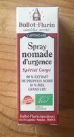 Mängden socker i Spray Nomade D'urgence à La Propolis - 15 ML - Ballot-Flurin