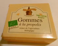 Mängden socker i Gommes à la propolis noire