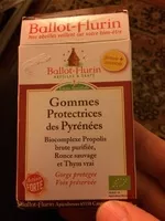 Mängden socker i Gomme protectrice des Pyrénées