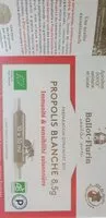 Mängden socker i Propolis Blanche 10 Ampoules