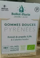 Mängden socker i Gommes douces Pyrénées