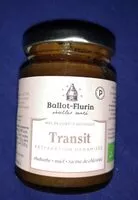 Mängden socker i Transit préparation dynamisée