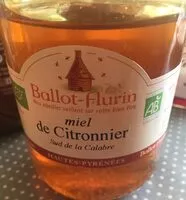 Mängden socker i Miel de citronnier