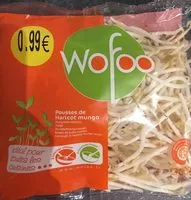 Mängden socker i Pousses de haricot mungo