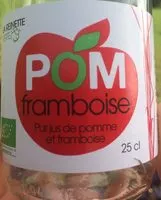 Mängden socker i Pom Framboise