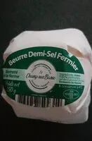 Mängden socker i Beurre Demi-Sel Fermier