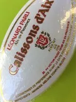 Mängden socker i Calissons d'Aix