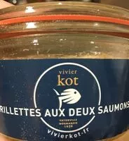 Mängden socker i Rillettes deux saumons