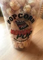 Mängden socker i Movies, Pop corn caramel