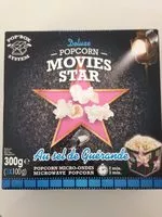 Mängden socker i Pop'box pop corn sel de Guérande micro ondes MOVIES STAR, 3 unitées