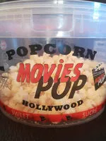 Mängden socker i Popcorn Movies Pop Hollywood sucré