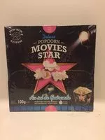 Mängden socker i Popcorn movie star