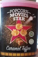 Mängden socker i Popcorn movies stars