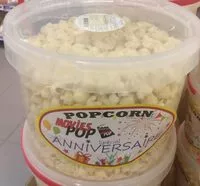 Mängden socker i Popcorn sucré