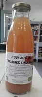 Mängden socker i Pur jus pomme orange