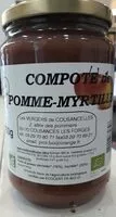 Mängden socker i Compote de pomme myrtille
