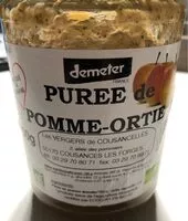 Mängden socker i Puree de pomme-ortie