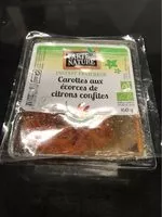 Mängden socker i Carottes aux écorces de citrons confits