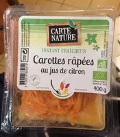 Mängden socker i Carottes râpées