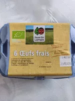 Mängden socker i 6 oeufs frais bios