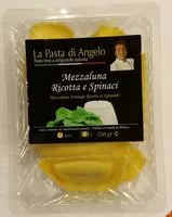 Mängden socker i Mezzaluna Ricotta e Spinaci