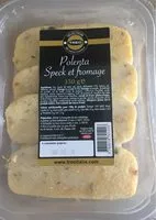 Mängden socker i Polenta Speck et fromage