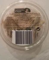 Mängden socker i Quartier de coeur d'artichauts marinés aux épices