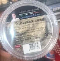 Mängden socker i Filets d'Anchois Marinés