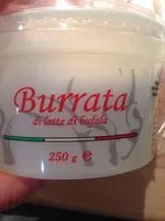 Mängden socker i Burrata